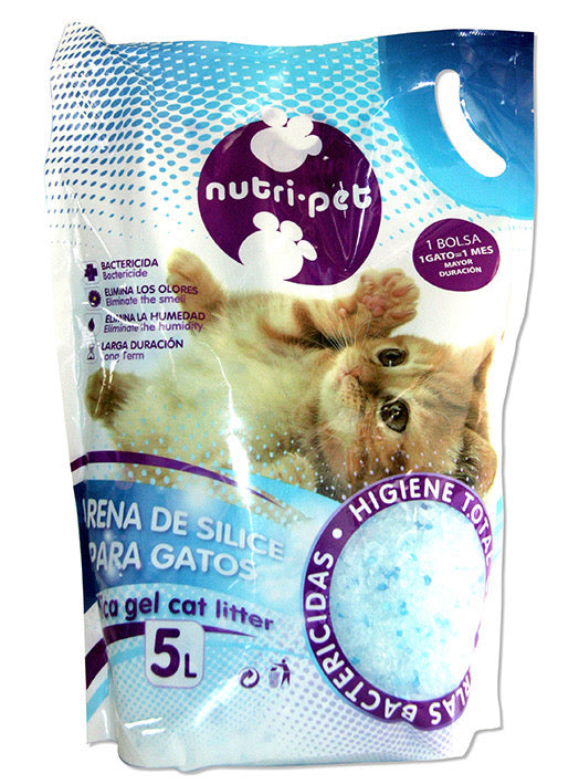 CopiPet | Silice Arena de sílice para gatos — 5 L (2,2 kg)