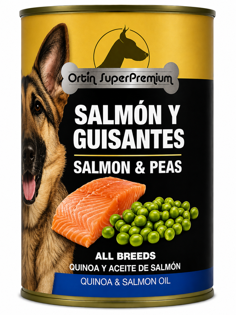 CopiPet | Ortín Superpremium salmón y guisantes — 400 g