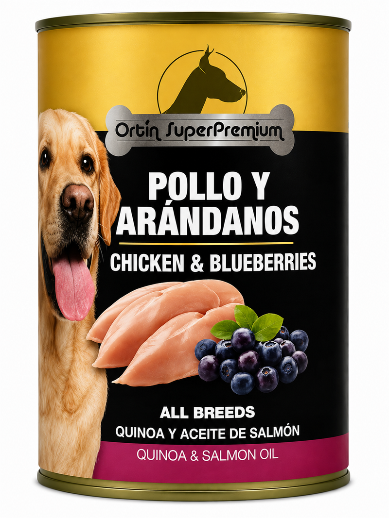 CopiPet | Ortín Superpremium pollo y arándanos — 400 g