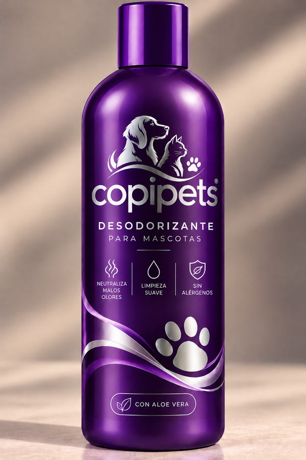 CopiPet | Champú desodorizante perros y gatos — 500 ml