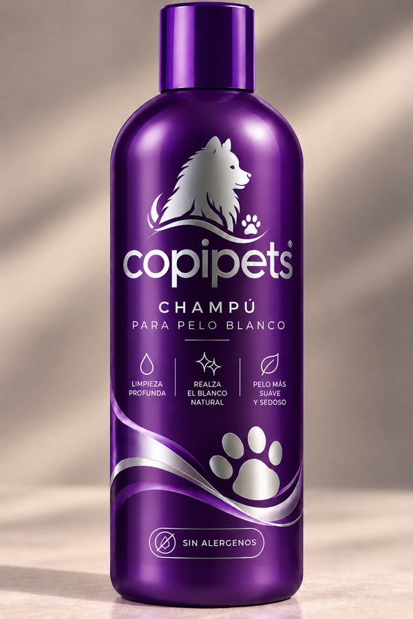 CopiPet | Champú pelo blanco — 500 ml